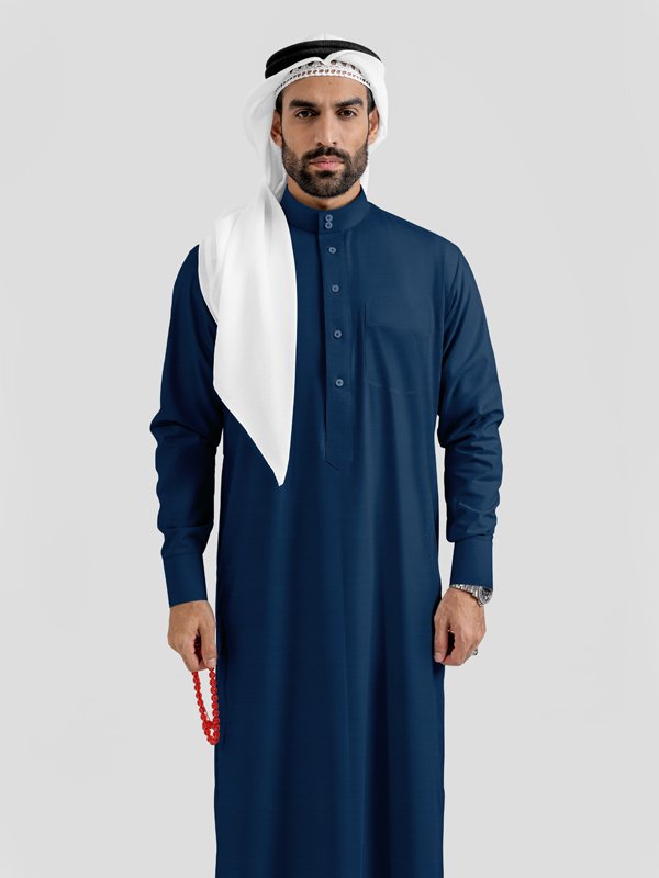 Alternative view of Lustre Navy Saudi Kandoora