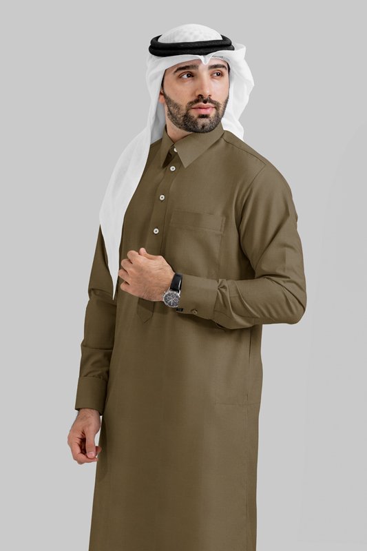 Alternative view of Opulence Hazel Qatari Kandoora